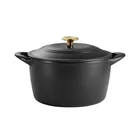 Tramontina 7 Quart Enameled Cast Iron Round Dutch Oven New. Price: $64.98.
