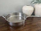 Wolfgang Puck 11 Inch Saut Pan Skillet Caf Collection Stainless Steel, No Lid Used. Price: $24.99.