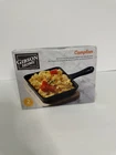 Gibson Home Campton Mini Cast Iron Rectangular Skillet With Wooden Base New. Price: $11.99.