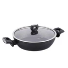 Korkmaz Nora 2 Piece 3.6 Liter Alumium Nonstick Low Casserole Dish With Lid New. Price: $81.94.