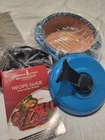 Copper Chef Microwave Grill With Press Lid And Accessories KK1502 Unused New. Price: $25.00.