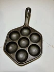 Cast Iron Danish Aebleskiver Pan, Preseasoned Cookware For Pancake ... Used. Price: $26.00.