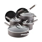 Ayesha Curry Kitchenware Professional Hard Anodized Nonstick Cookware Pots An... New. Price: $256.02.