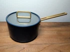 Greenpan Stanley Tucci Ceramic Nonstick Saucepan 4-QT Marino Blue(scratch/dent) New. Price: $60.00.