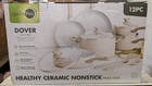 Greenpan Dover Collection 12-PIECE Ceramic Nonstick Cookware Set New Box Taupe. Price: $119.99.