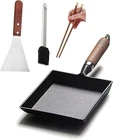 Yymiyu Tamagoyaki Japanese Omelette Cast Iron Wooden Handle 9 7 Inch Black New. Price: $57.11.