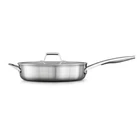 Calphalon Premier Stainless Steel 5-QUART. Sauce Pan Silver Dishwasher Safe New. Price: $119.00.