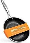 Ziruma Nonstick Frying Pan 9.5IN Stainless Handle New. Price: $67.67.
