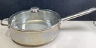 Wolfgang Puck Bistro Collection 11 Chicken Fryer Saute Pan W/glass Lid 18/10 Used. Price: $16.96.