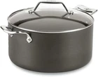 All-clad Hard Anodized Aluminum Nonstick 7 Qt Stockpot W/ Lid Riveted Handle New. Price: $94.99.