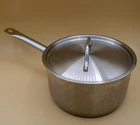 Winco SSSP3 1/2 Qt Induction Ready Stainless Steel Sauce Pan Used. Price: $21.00.