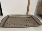 Rachael Ray Cucina Nonstick Crisper Pan Set New Brown Non-stick. Price: $35.95.