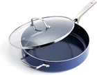 Blue Diamond Cookware 5QT Saute Pan Jumbo Cooker, New. Price: $66.82.