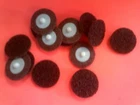 25 Pcs. 2" Lockit Coarse Scotch Brite Roloc Sanding Discs 840381 Arbor New. Price: $9.99.