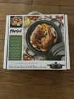 Parini 8 Inch Cast Iron Grill Pan With Lid Enameled Cookware New Sealed Box. Price: $29.95.