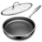 Kurrungie Frying Pans With Lid, 10 Inch Hybrid Nonstick... New. Price: $53.79.