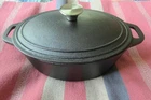 Brand New American Metalcraft CIPO4 Black Quart Cast Iron Casserole Dish. Price: $57.00.