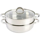 Oster Sangerfield 3 Piece 11 Inch Stainless Steel Everyday Pan With Steamer And New. Price: $126.66.