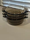 Lovenware 12OZ Casserole Dishes 1072 Brown Glass With Handles Lot Of 3 Used. Price: $9.45.