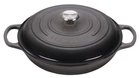 Creuset Casserole/braiser 3.5 Quart Flint Oyster (grey) New Light Defects. Price: $275.90.