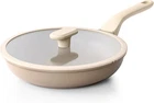Pricusis Nonstick Ceramic Frying Pan With Lid Skillet Cookware New. Price: $56.99.