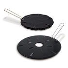 2-SIZE Cast Iron Heat Diffuser For Gas Electric Stove 8.25" 6.75" Simmer New. Price: $51.60.