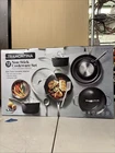 Tramontina 12-PIECE Ceramic Non Stick Pots & Pans Cookware Set With Utensils Nob New. Price: $129.99.