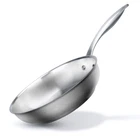 Tri-ply Stainless Steel Frying Pan With Stay-cool Handle, Professional 8 Inch... New. Price: $42.39.