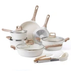 Country Kitchen Pots And Pans Set Nonstick, Cast Aluminum Cookware Se... New. Price: $179.65.