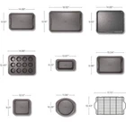 Ninja B35005 Foodi Neverstick Premium 5-PIECE Bakeware Sheet Set, Oven Safe Up New. Price: $289.99.