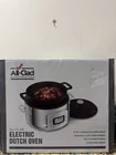 All-clad Serie SC10 SD922D51 6-IN-1 Slow Cooker Cast Iron Dutch Oven 5QT New. Price: $186.75.