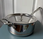 All-clad, Copper Core, Saucepans, 3 Qt., New. Price: $140.00.