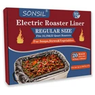 Electric Roaster Liners 34X18 Inch, 20 Pack Disposable Fits 16... New. Price: $23.96.
