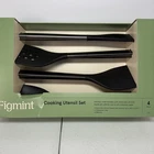 Figmint Cooking Utensil Set - Silicon With Stainless Handles Nib New. Price: $26.20.