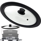 Bezrat Universal Lids For Pots, Pans And Skillets 2-PACK Heat-resistant Cov... New. Price: $33.34.