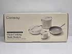 Caraway Nonstick Ceramic Cookware Set 8 Piece In Cream - Brand New!. Price: $346.99.