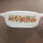 Corningware Spice Of Life 1.5 Qt Oval Casserole Dish W/ Handles P-1 1/2-B Used. Price: $14.99.