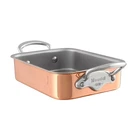 Mauviel Copper Roasting Pan With Stainless Steel Handles, 7.1 X 5.5-IN New. Price: $235.00.