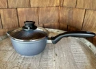 Swiss Diamond Xd Nonstick 1.4QT Saucepan Cast Aluminum 6.5 W/glass Lid Used. Price: $75.99.
