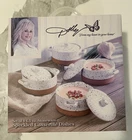 Dolly 4PC 6.5OZ Round Stoneware Speckled Casserole Dishes W/ Lids. Price: $20.00.