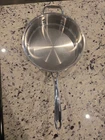 Calphalon Tri-ply Stainless Steel 3-QUART Saute Pan 5003 Induction Ready No Lid Used. Price: $24.99.