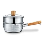 Concord 2 Qt Yukihira Stainless Steel Pan With Steamer New. Price: $29.98.