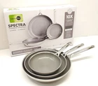 Greenpan Spectra Diamond 3-PIECE Fry Set 8", 10", 12" New Used. Price: $99.99.