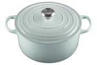 Le Creuset Dutch Oven Round 5.5 Qt Color Sea Salt (new With Box Never Used). Price: $375.00.