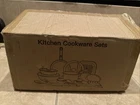 Astercook 22 Piece Ceramic Pots And Pans Set Non Stick, Cookware With Detach New. Price: $95.00.