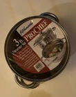 Kitchenworks Pro Chef Stainless Steel 3 Quart Steamer Cookware Piece Set New. Price: $13.00.