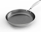 Cooker King 12" Stainless Steel Hybrid Nonstick Pan New. Price: $112.89.