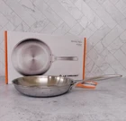 Creuset Tri-ply Stainless Steel 10-INCH Fry Pan * New. Price: $134.95.