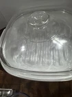 Vtg Corning Ware M-10-GR-B 10" Cooker Grill Rack W/ Hi Dome Pyrex Lid A-12-C New. Price: $24.99.