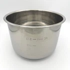 Instant Pot Stainless Steel Inner Cooking 6 Quart Replacement Insert Liner Open. Price: $24.99.